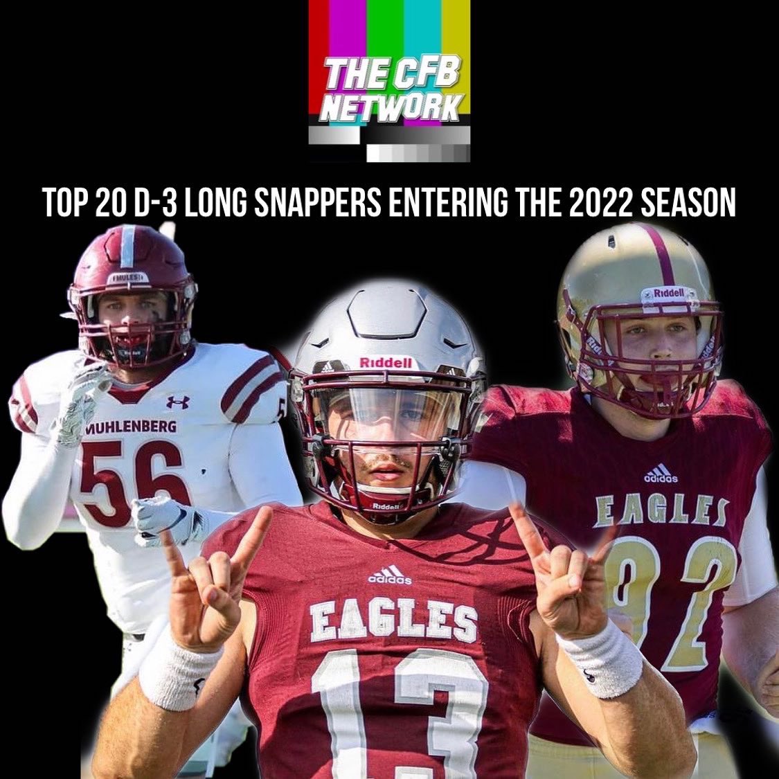 thecfbnetwork's tweet photo. Here are the picks for the CFBNETWORK Top 20 D-3 long snappers entering the 2022 season https://t.co/oGwOnHvKLK