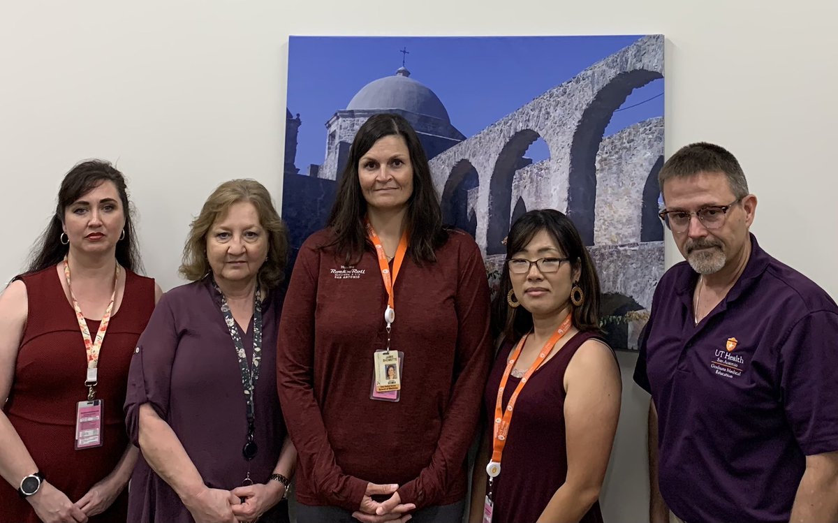 UT Health San Antonio GME (@uthealthgme) on Twitter photo Our Office for GME team wore maroon today in accordance with <a href="/UTHealthSA/">UT Health San Antonio</a> Presidentās recommendation in support of #Uvalde victims and families and our faculty, residents, fellows and staff providing care <a href="/UnivHealthSA/">University Health</a>. Our Office for GME team wore maroon today in accordance with <a href="/UTHealthSA/">UT Health San Antonio</a> Presidentās recommendation in support of #Uvalde victims and families and our faculty, residents, fellows and staff providing care <a href="/UnivHealthSA/">University Health</a>.