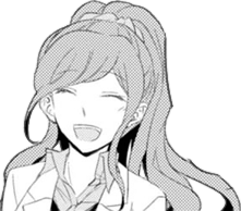 "Digamos que la vi y pensé que te quedaría bien."

Dijo con una sonrisa.