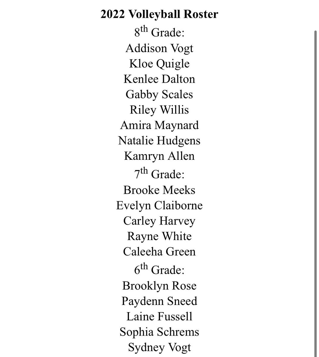 SCMS Volleyball tweet media