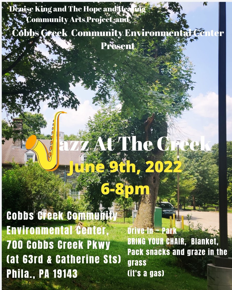 Still at it...bringing FREE arts and cultural programming to my community. We  hope to see you!! 
Still looking for sponsors.