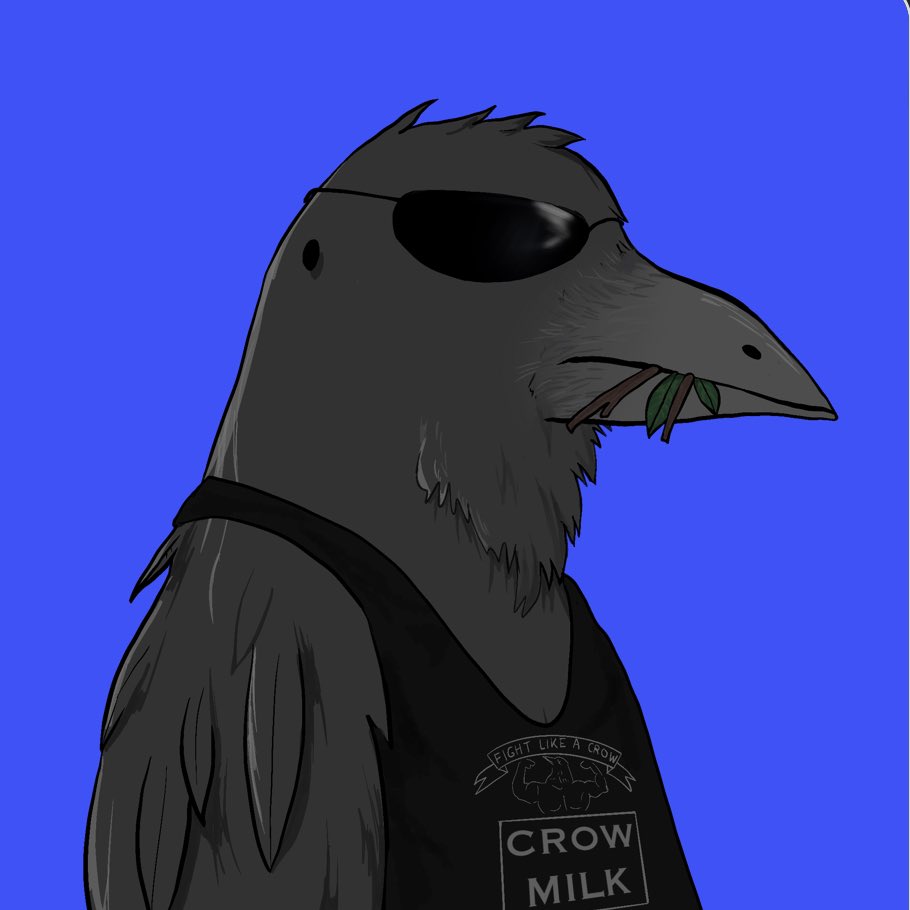 Solearlyx's tweet photo. ๐จ๐จShowing love to the @cronoscrocrow with this giveaway in our discord: https://t.co/QzCW3MjE2g๐จ๐จ
Like,retweet & tag 5 nft homies. Winner will be announced on may 30th in our discord. ๐๐๐
#madcrows #cronos #mad #EbisusBay #mmf #NFT #NFTWhitelist #cro https://t.co/DOj0wMjC5x
