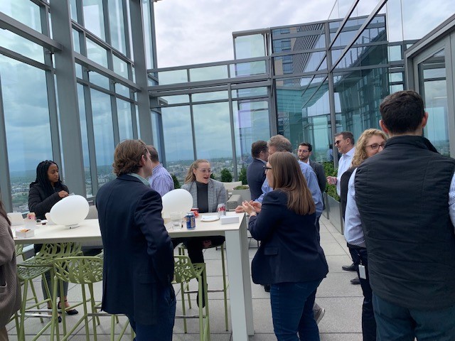 Polsinelli's tweet photo. Our #Denver office warmly welcomed its summer associates with a happy hour. Seven of our 58 summer associates will call our “mile high city” office home for the next couple of weeks and we look forward to having them.
#summerassociates #summerassociateprogram #polsinellidenver https://t.co/UwRXz6wN3D