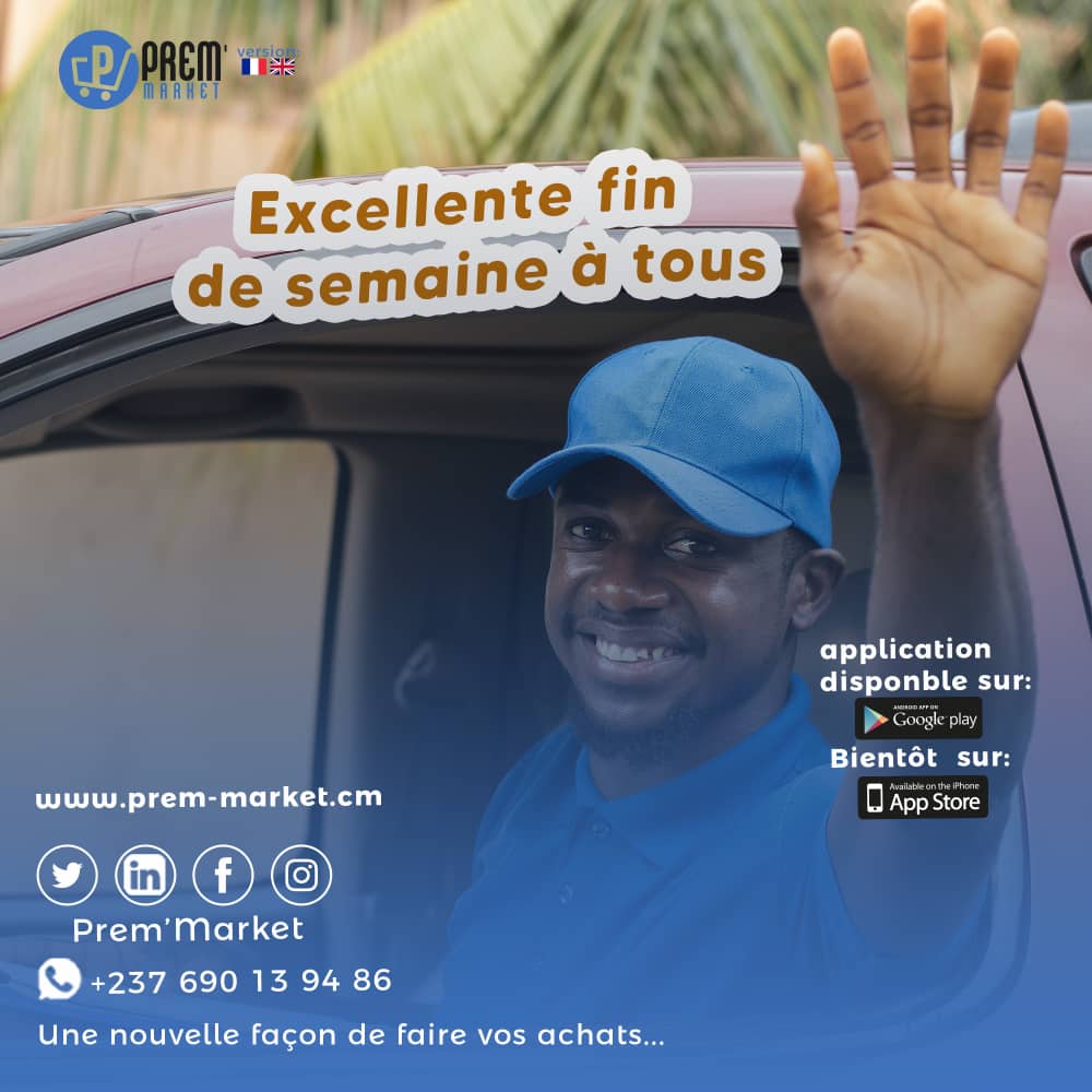 prem_market's tweet photo. Bon début de weekend les amis.

C'est juste par ici👇👇👇
https://t.co/r4ztagNiP3

#PremMarket #venteenligne237 #Mai https://t.co/pXft0UaA68