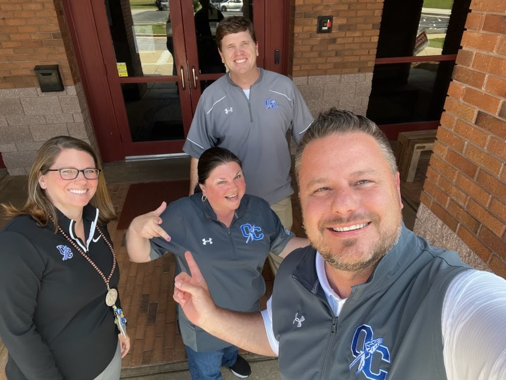 A final selfie with my amazing team on my last day! Feeling beyond grateful for the entire Warrior Family and looking forward to my upcoming adventures in retirement! #onceawarrioralwaysawarrior