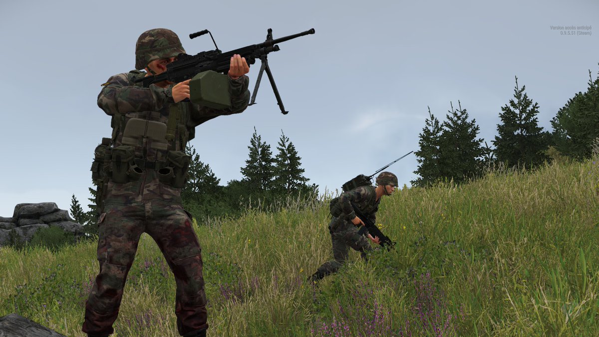 CARMA_A3's tweet photo. First game on Reforger done ! We used the "Game master" mode on a public server and a dozen of russians joined us 😀 Was fun ! Thanks to all players ! 
@ArmaPlatform #ArmAPlatform #ArmaReforger https://t.co/aHoaTz0sN5
