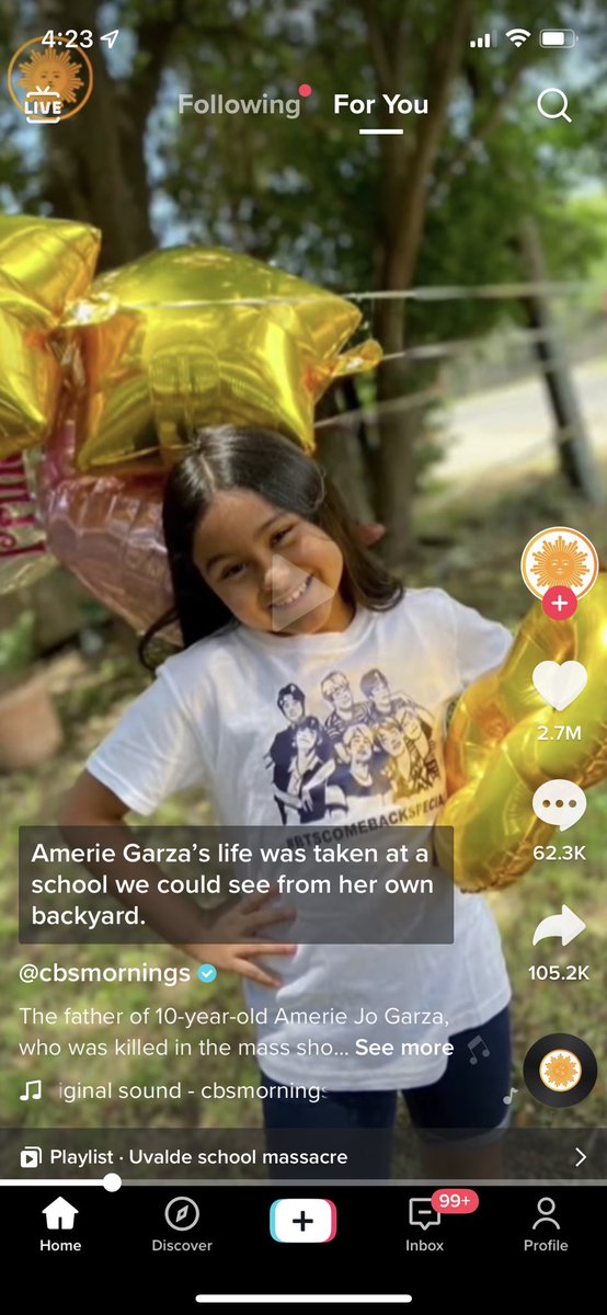 markxkoo's tweet photo. havent tweeted in a couple weeks but I felt like I had to say this..I was just scrolling tiktok and came across a news segment from texas and almost burst into tears when I saw baby girl’s picture and noticed her shirt :'( rest in peace sweet angel 🕊🤍 I wish this never happened https://t.co/Y94WUS9o5G