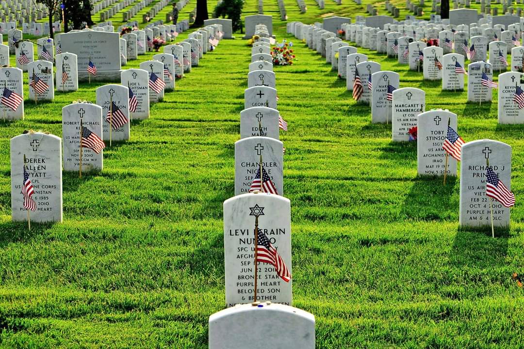 Growing up in a military family, pictures like this put a different perspective on Memorial Day weekend. Always remember those families who continue to miss someone….