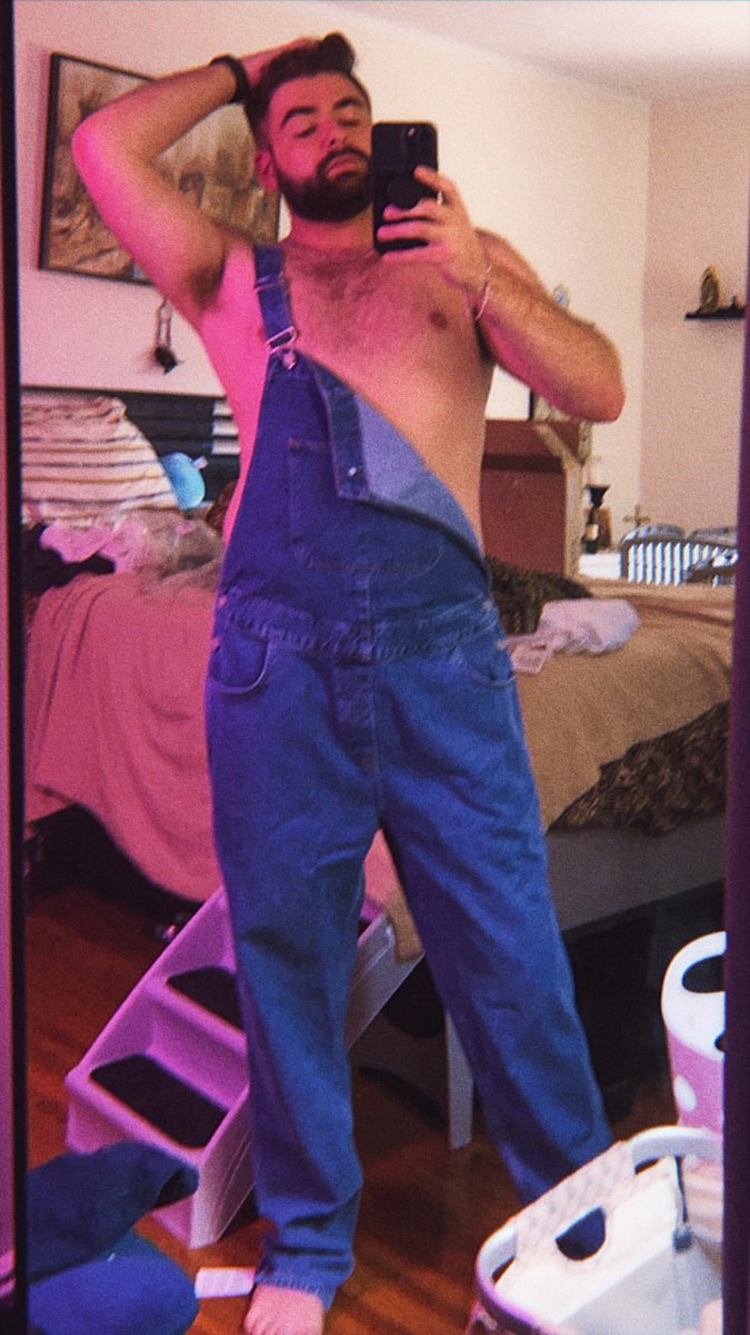 going for that sexy farmer lewk