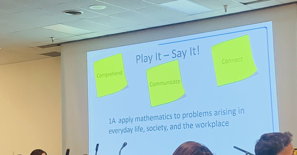 Another day of learning at the <a href="/lead4ward/">lead4ward</a> math session! 🤓 Thank you for a great day! 🤩 <a href="/nancy_lead4ward/">Nancy Crouch</a> #staar4ward #makeandjustifychoices #thinktalkwrite