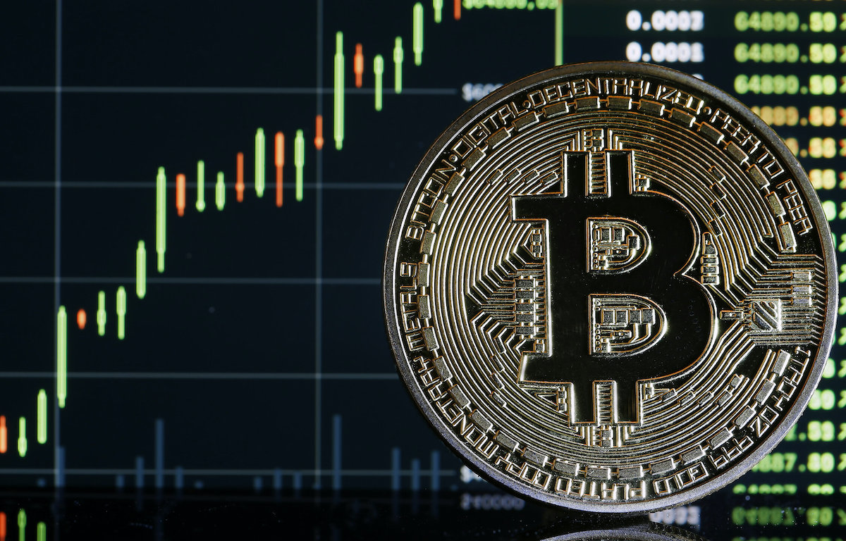 Монета биткоина
