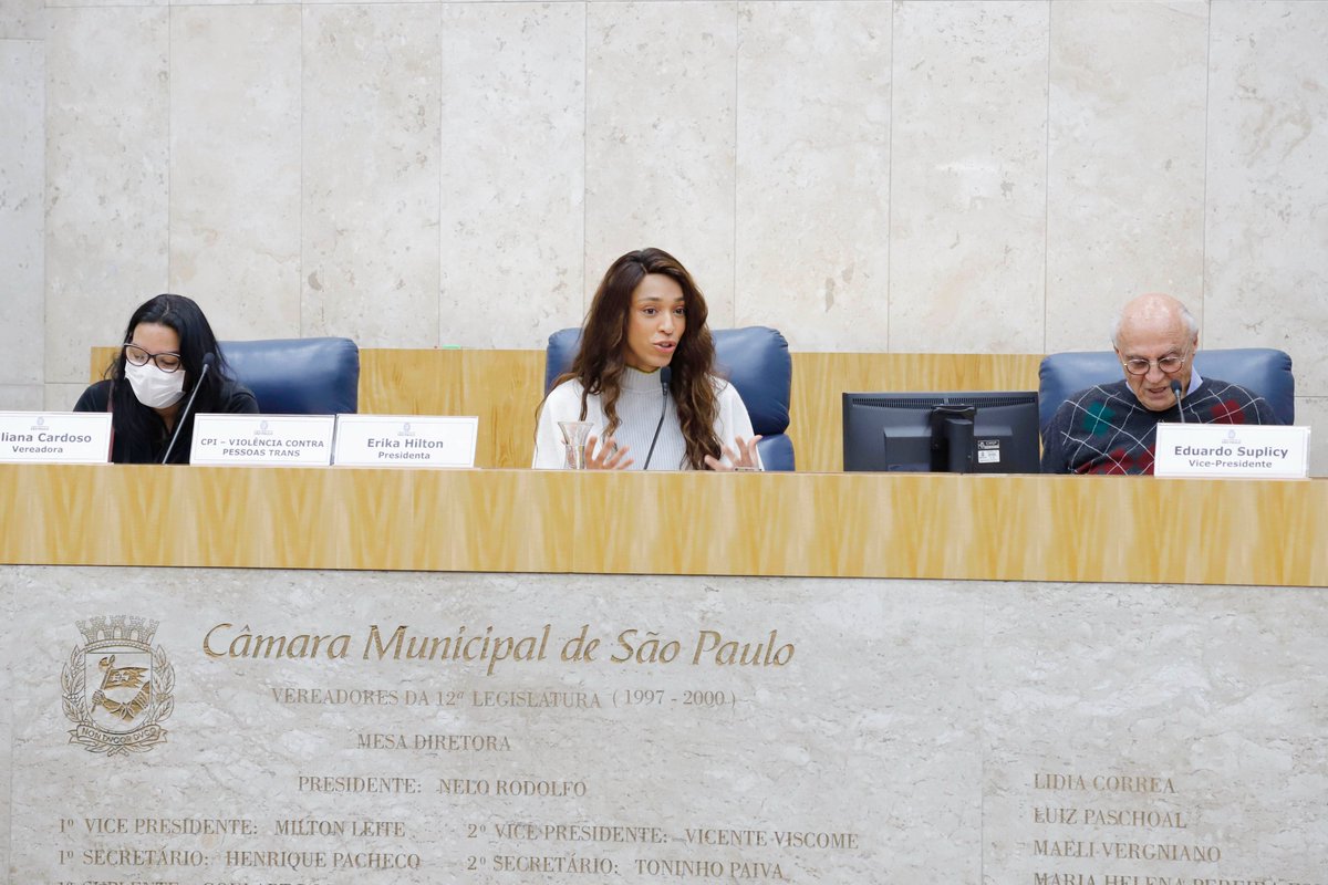 camarasaopaulo's tweet photo. #CPITrans | A CPI da Violência Contra Pessoas Trans e Travestis debateu nesta sexta-feira (27/5) o envelhecimento dessa faixa da população e os desafios, que podem ser sanados por meio de políticas públicas: https://t.co/KTqzWLhjHJ

📸 André Bueno / CMSP https://t.co/plu5cNfRmp