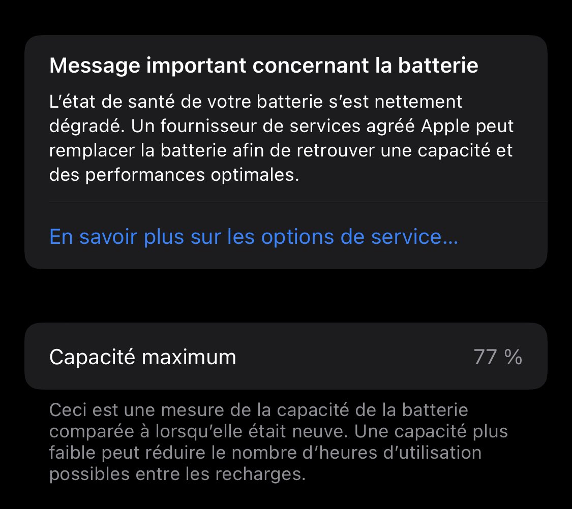 blabla message important 77 ici