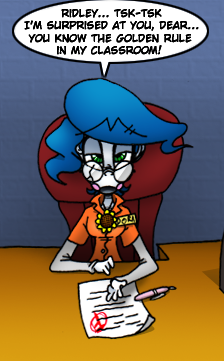 HSDeathParty's tweet photo. HSDP: 2-32a
#HighSchoolDeathParty #horror #darkhumor #RidleyMuertis #MsPandora https://t.co/Bqw9onGWBT