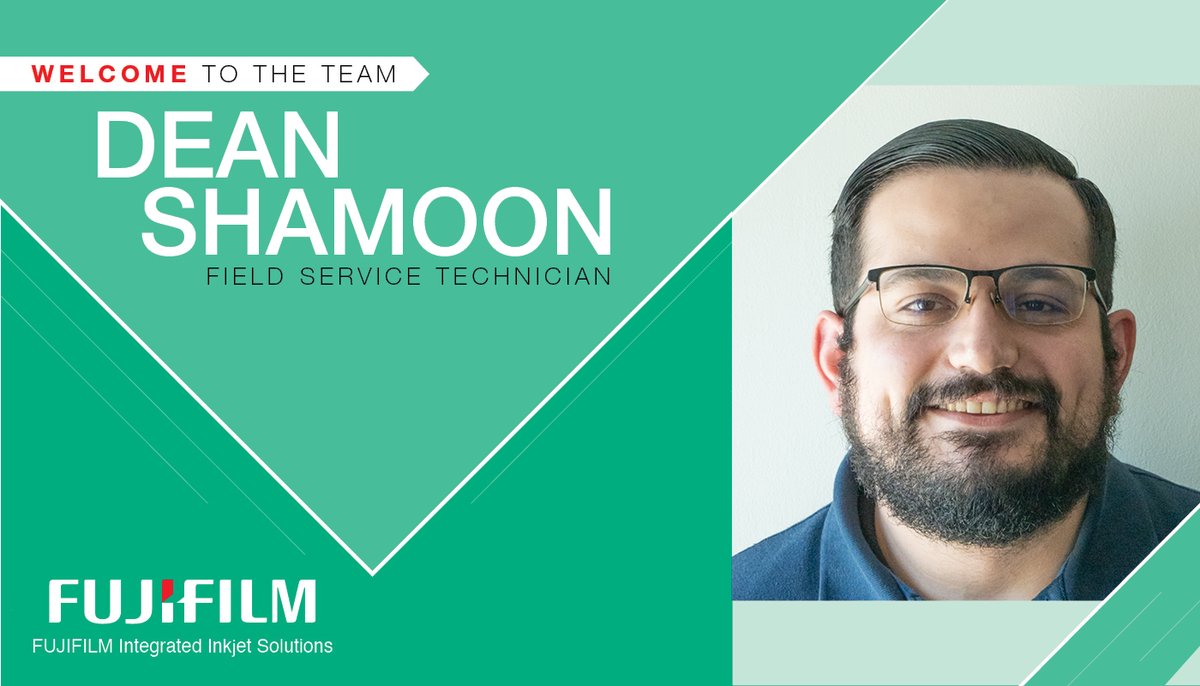Dean, our new Field Service Team member, loves opportunities to work on new and interesting technologies. 

“I was familiar with the Fujifilm brand and like the products,” he said, adding, “Everyone I met and interviewed with seemed really nice.”

#inkjet #printing #veteran