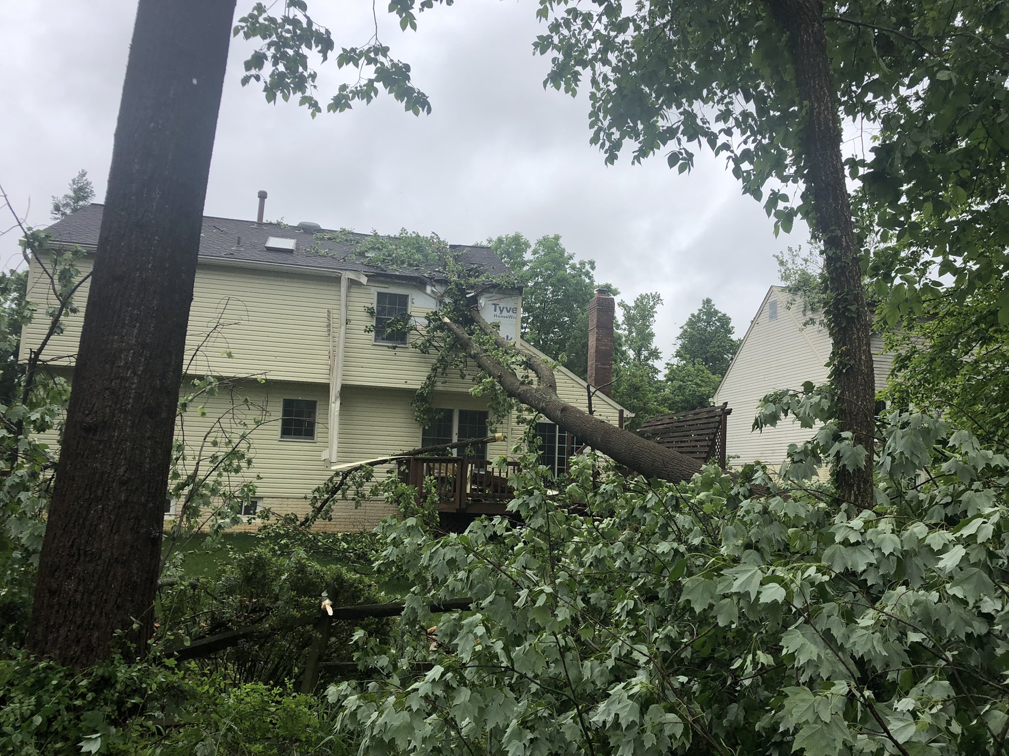 Pete Piringer on Twitter "ICYMI Friday 5/27 afternoon storm damaged