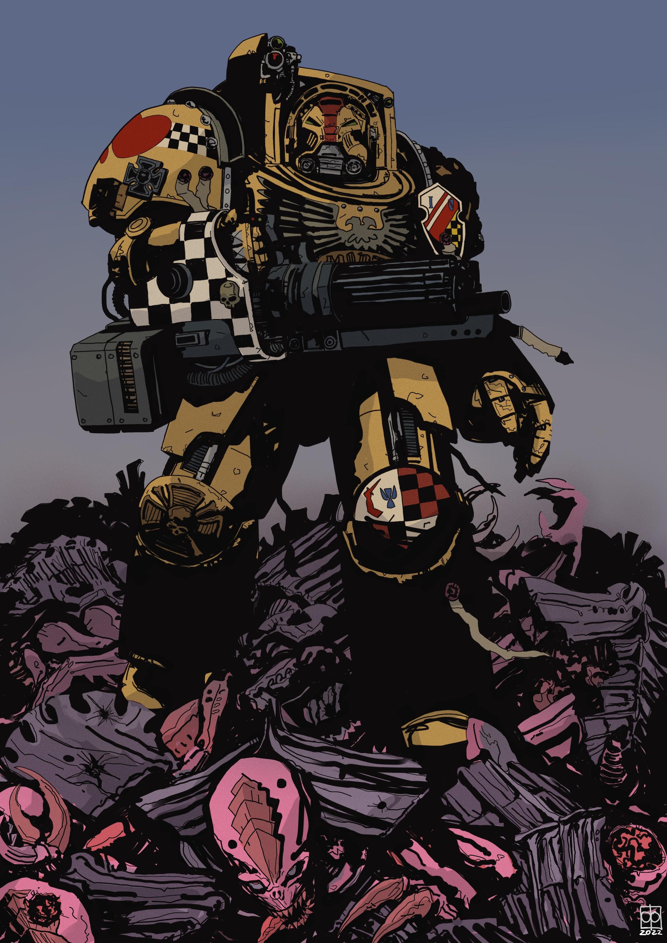 Warhammer 40K on Twitter "Lamenters Chapter Space Marine Terminator by