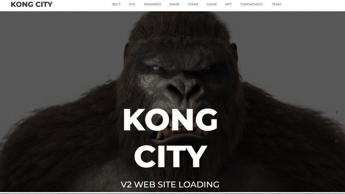 KongCityio's tweet photo. Website V2 #UPDATE πΆ we are still working on, all the new sections and functions opening soon!
Check it Kongs π¦
https://t.co/yPViVLv9GV
Do you like our new look?
Expect More and More from $KCTπ
Lets Fucking Go People β€οΈβπ₯
#BSC #BSCGEM #kongcity #Crypto #Binance https://t.co/9ZLpA1oiR4