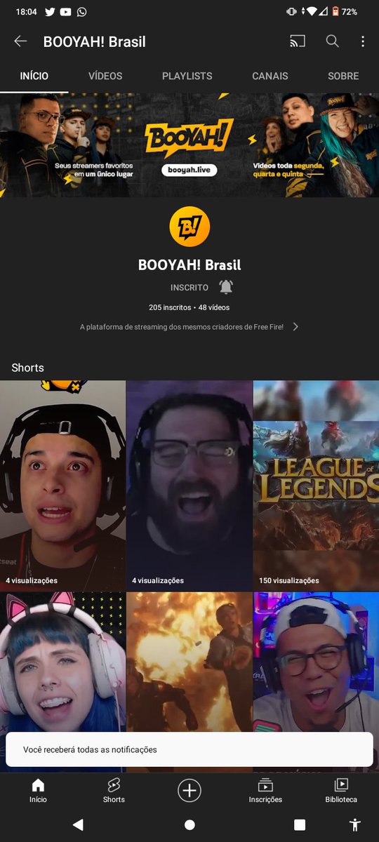 _isaa_01's tweet photo. @booyahlive Até ativei o sininho para n perder nada 🤍✨ https://t.co/I5OfyFywFI
