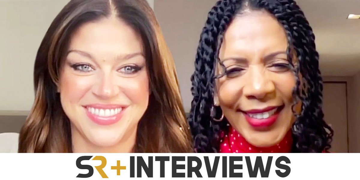 As a fan of #TheOrville, it was an honor getting to chat with @AdriannePalicki and @PennyJJerald for the new season! Be sure to keep your eyes peeled for more fun interviews with the cast and go watch season 3 on June 2, it's so good! 