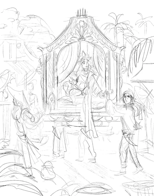 Doodles and sketches.. life in Hidlawonen 
