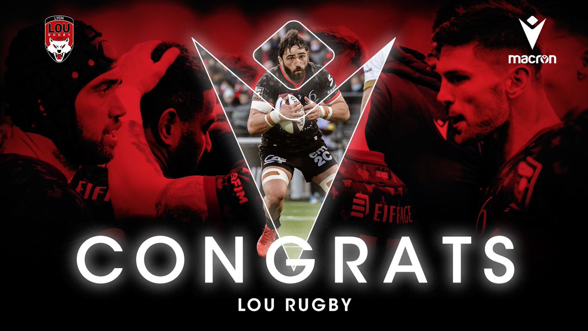 MacronSports's tweet image. First European final, first Challenge Cup victory.
It's time to celebrate, congratulations @LeLOURugby ! 🏆 

#WorkHardPlayHarder