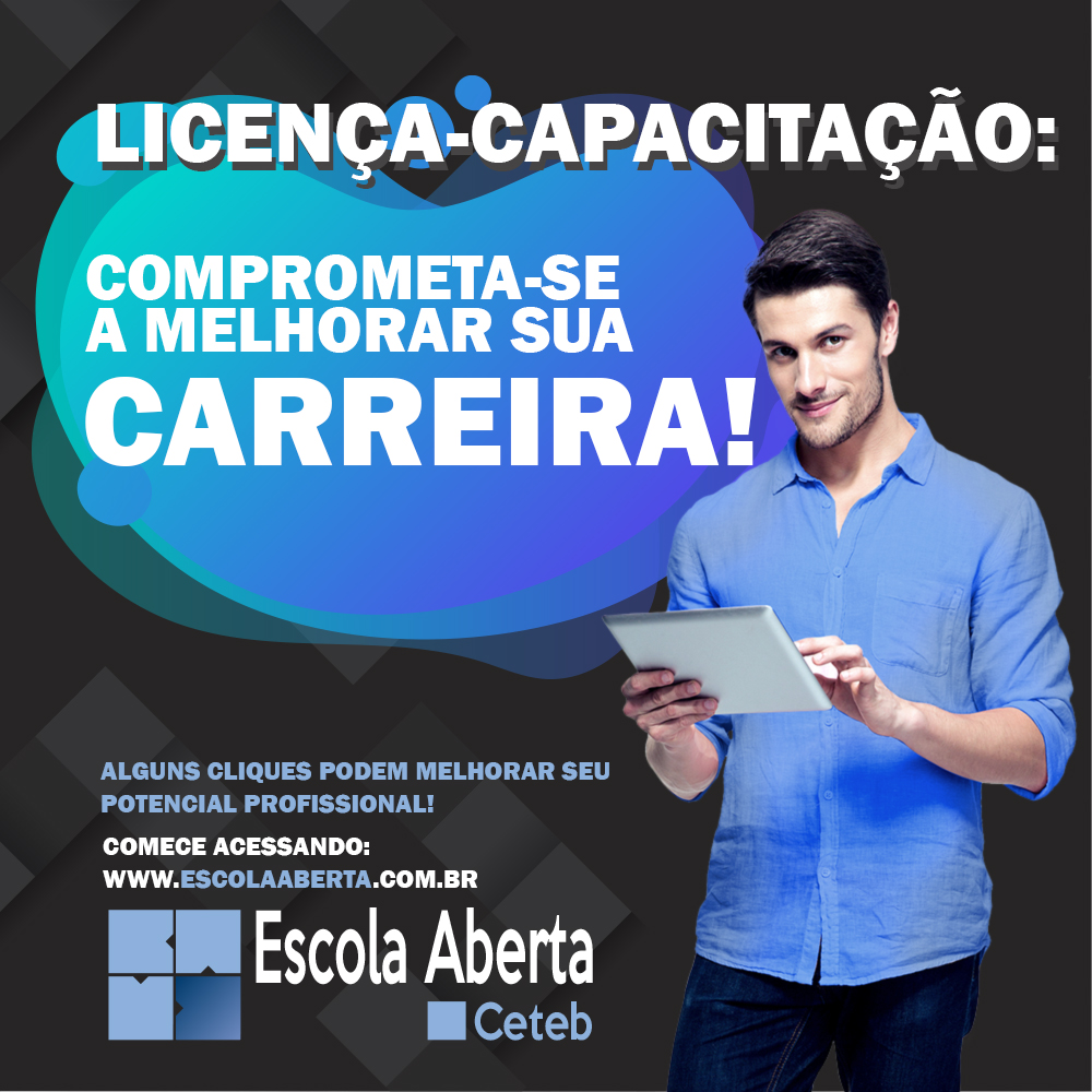 Escola_Aberta's tweet photo. Servidor público: para avançar na sua carreira no funcionalismo público, uma das formas é pela progressão horizontal ou licença-capacitação.
Acesse: https://t.co/OLYXMJDZfE
WhatsApp: (61) 9 8679-2671
#Noticias #Twitter #Online #ead #cursos https://t.co/DpKwo7DARR