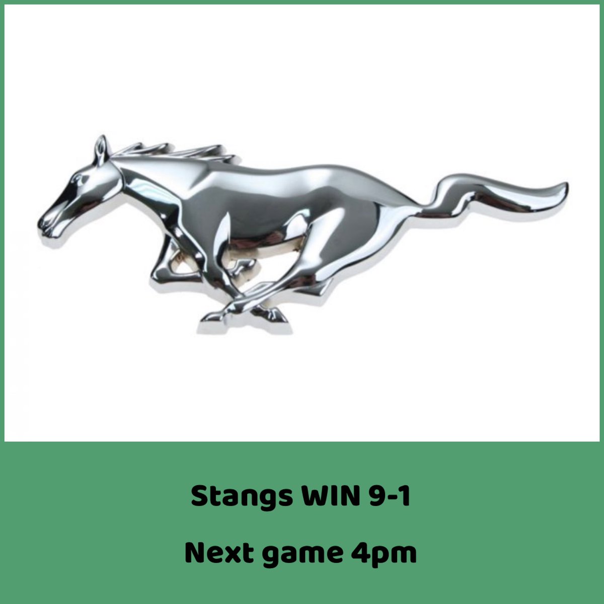 rhs_fastpitch's tweet photo. Great win STANGS!!  Next game 4pm.  #gomustangs🐎 https://t.co/14xNA5InSv