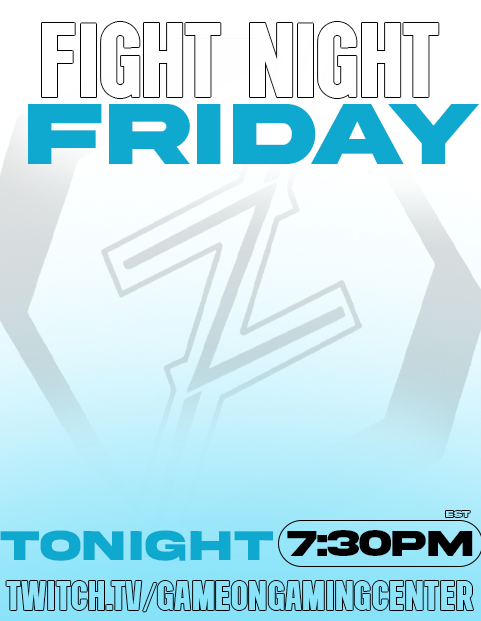 gamerbus's tweet photo. Don't miss out - Fight Night Friday returns tonight!
Tune in at 7:30 pm EST for some more #SOVAFGC Action! π₯ https://t.co/tIpYDK522J