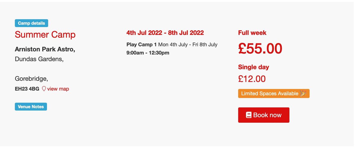 BKCoaching1's tweet photo. Summer Camp Week 1 filling up fast - get booked in now ⚽️

https://t.co/a8zWGTaPP7 https://t.co/2wAq5TM4RU