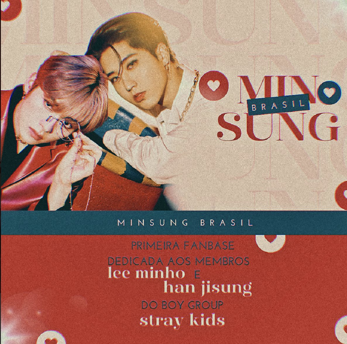 Bem Vindes A Sua Principal e Melhor Fanbase Dedicada Aos Idols Han 𝗃𝗂𝗌𝗎𝗇𝗀 e Lee Minho membros do Boy Group Stray Kids.

#Minho #Jisung #StrayKids