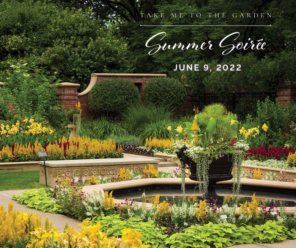 Join the Lauritzen Gardens Guild for Take Me Out to the Garden: Summer Soirée, an intimate gathering of friends, refreshing cocktails and craft beer, and elegant hors d'oeuvres to support educational programs at Lauritzen Gardens. 6 to 9 p.m. on June 9! bit.ly/3x0qebo