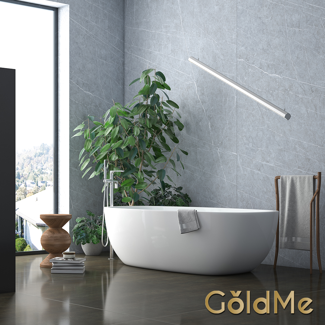 goldme_surfaces's tweet photo. Keep it modern with GoldMe’s Armani Grey from the #MarbleSeries. This shade of grey and design of sintered stone makes up a modern take on bathrooms.
#GoldMeSurfaces #ChooseGoldMe #BestSinteredStone #HighQuality #Ceramic
#InteriorDesign #HomeDesign #ArmaniGrey https://t.co/2m1x4L4Gx3