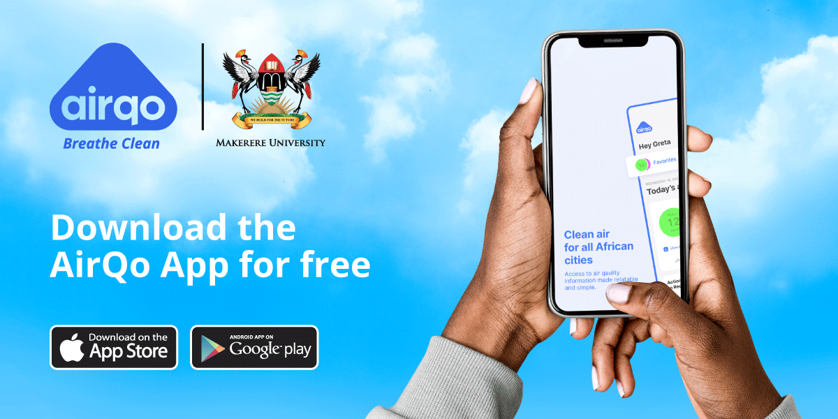 AirQoProject's tweet photo. Download our free #AirQuality App and see the quality of the air you’re currently breathing from across the country where our sensors are installed. 

Download here https://t.co/9DZQj8Tvig &amp;  https://t.co/JwsefiFB8e
#AirQuality #BreatheClean #KnowYourAir https://t.co/fdoLWSp3yh