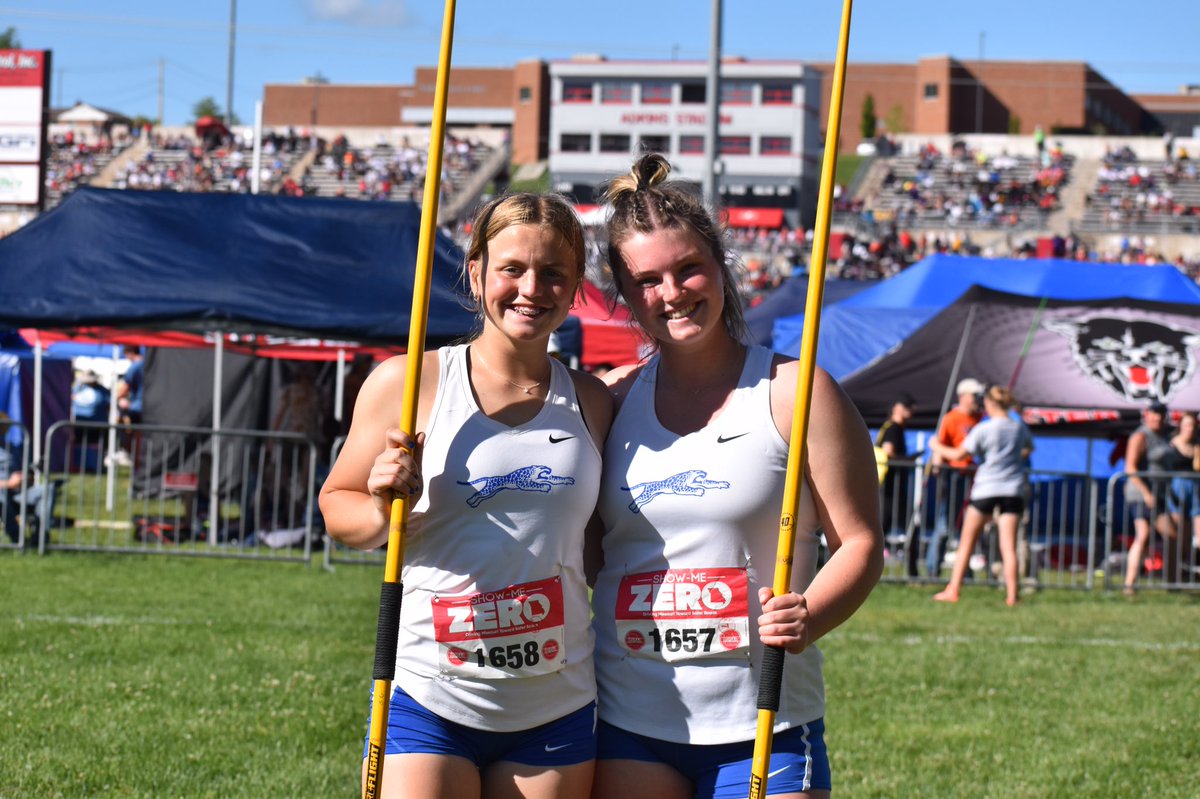 SouthDistance's tweet photo. Congratulations to our javelin/softball studs for both earning All-State honors today. 💚💙 https://t.co/k4rLPTGZat