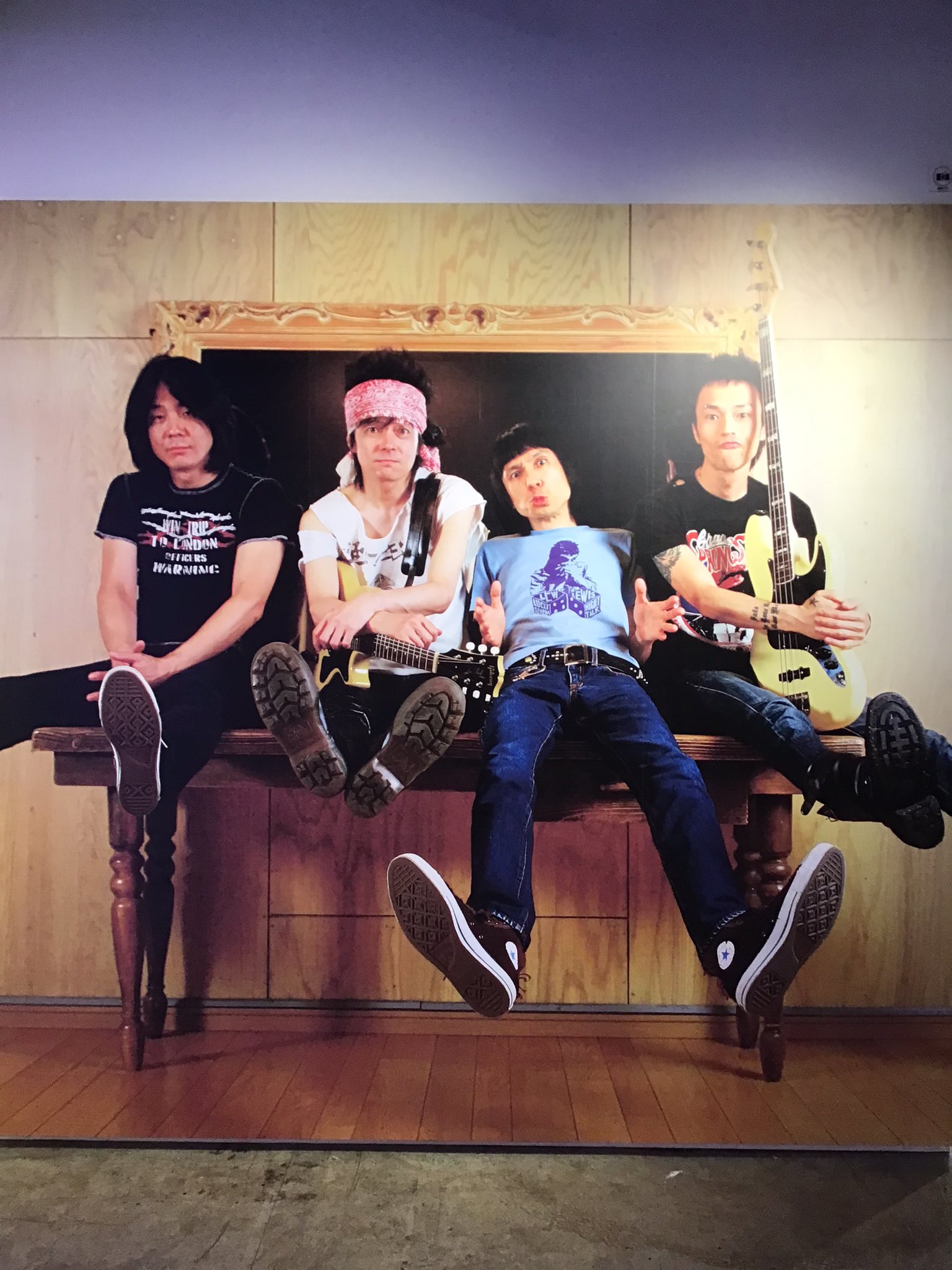 写真展　PARCO　クロマニヨンズ 柴田恵理 写真展 ザ・クロマニヨンズ PHOTO EXHIBITION