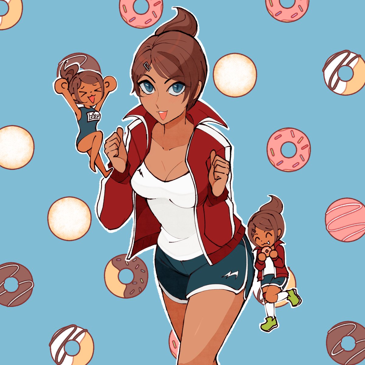dreamcastmod's tweet photo. Asahina Aoi, the real donut lord in my heart 🍩💘
#DanganRonpa https://t.co/dQyN7u7VWe