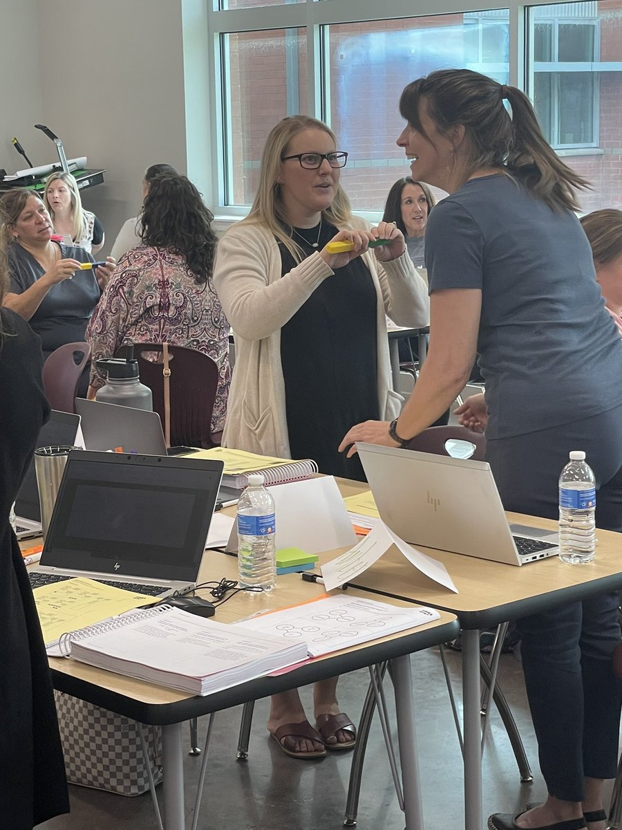 tpsdmath's tweet photo. TPSD teachers have been powering up their Eureka Math knowledge this week! https://t.co/9GX3RMtHrZ