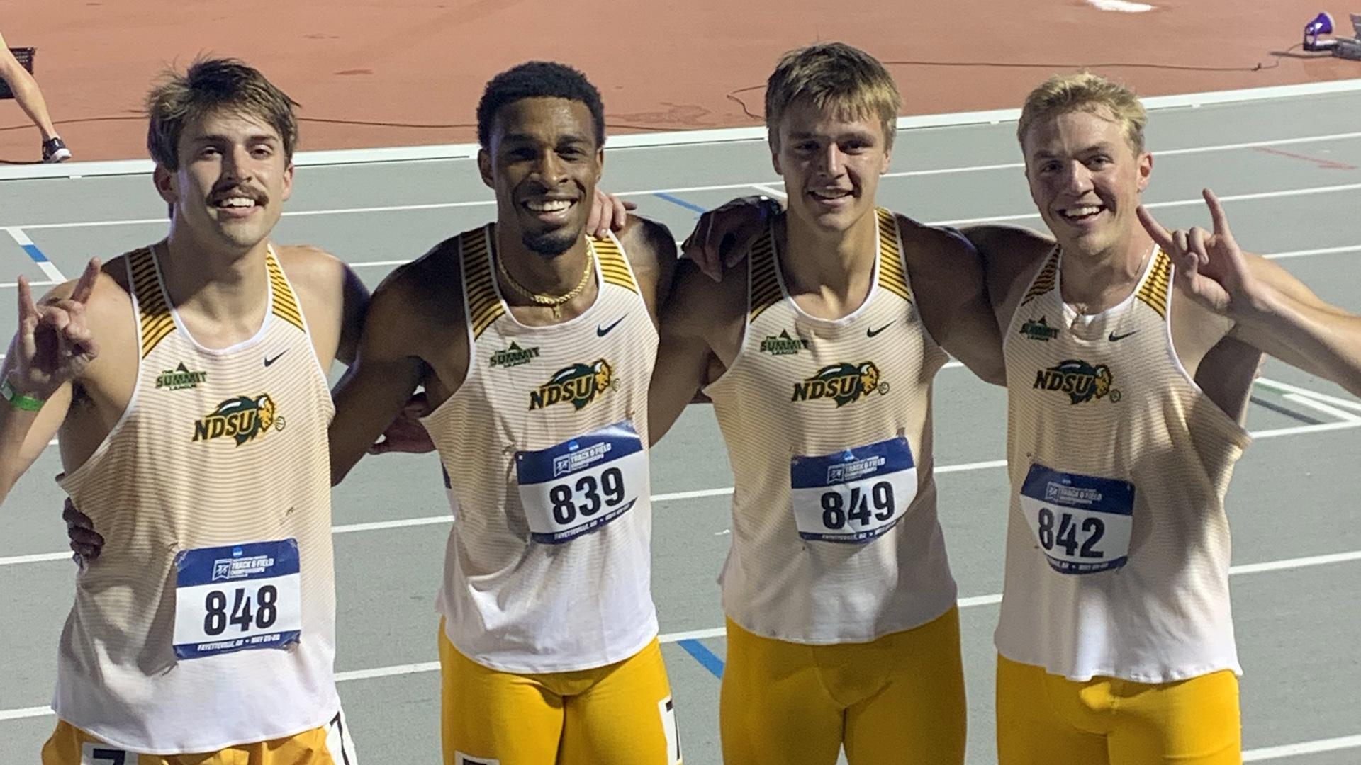 NDSU Track & Field on Twitter "Two weeks ago, the NDSU 4x400m relay