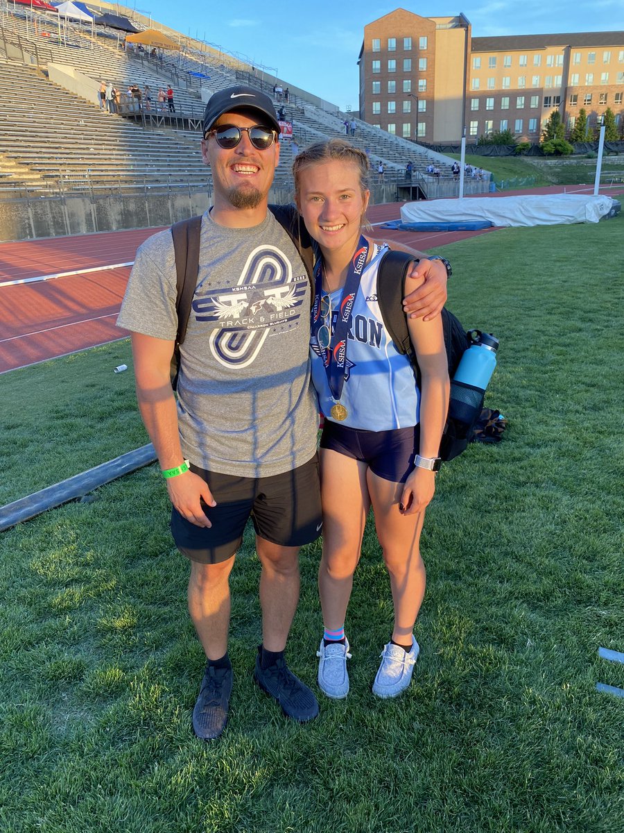 It was a privilege to coach you <a href="/Kennedy_J628/">Kennedy</a>. 10 Feet and a 6th place finish at the State Track Meet isn’t too shabby of a way to end the year. So proud of you!!