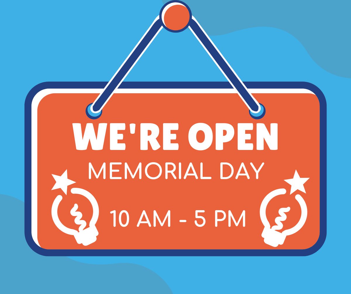 Science_Works's tweet image. Looking for a place to spend some family fun this Memorial Day? Visit ScienceWorks! Engineer your own paper aircraft and test them at our returning exhibit Take Flight! Or play and create in Pacific Crest Cove! ✈️🌊

ScienceWorks will be open from 10am to 5pm Monday, May 30th.