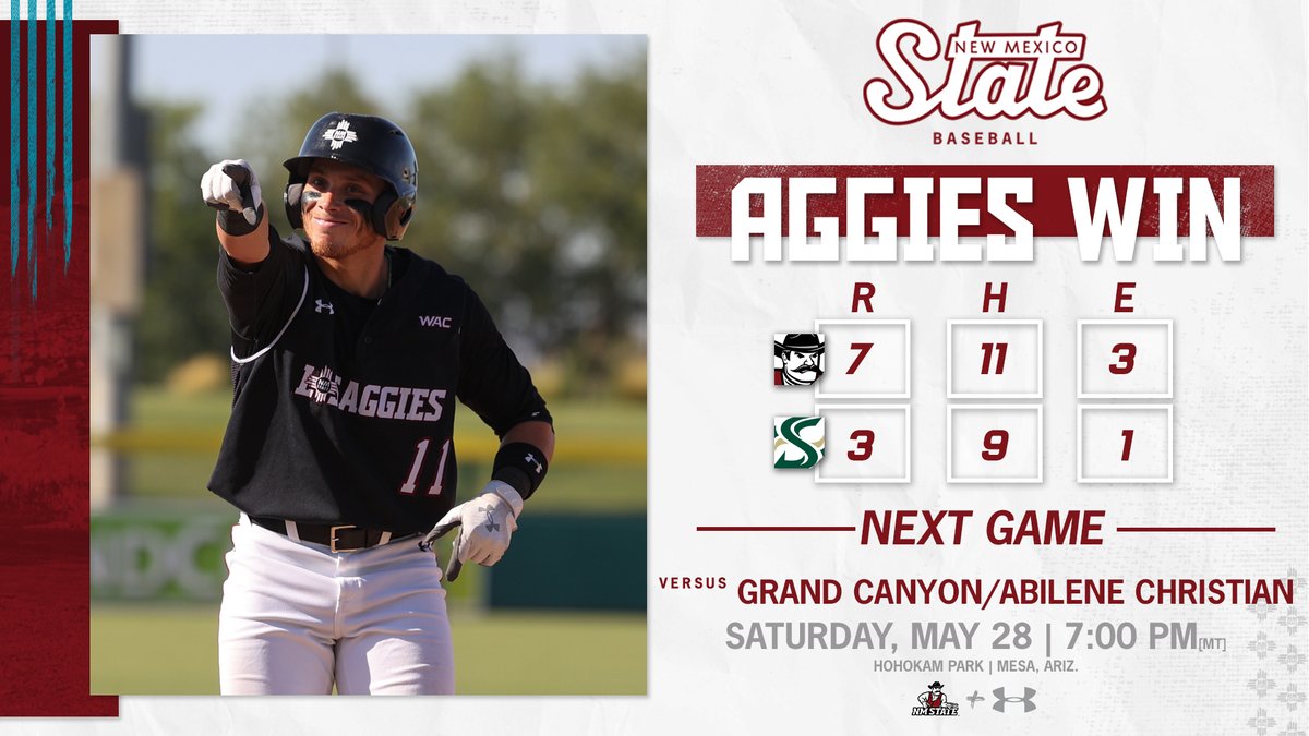 NMStateBaseball's tweet image. To the 'Ship.