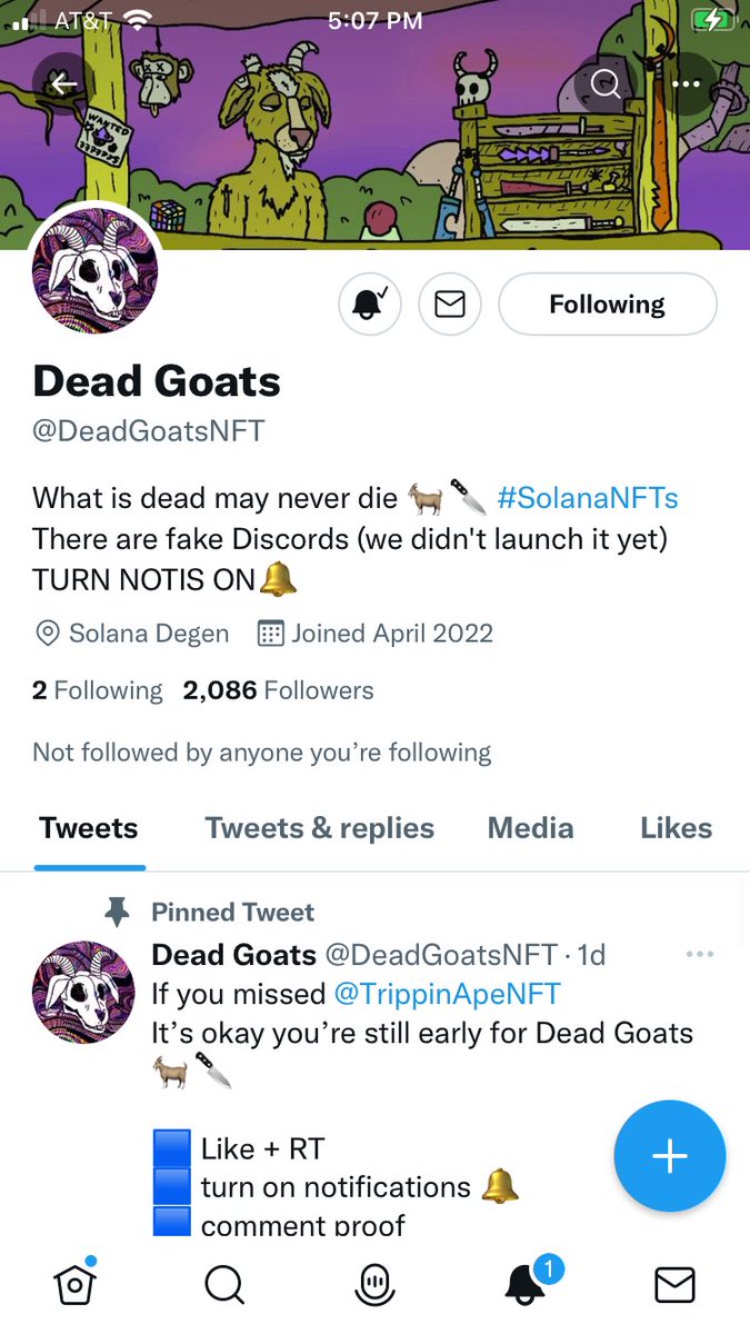 JohnnyBoi556's tweet photo. @DeadGoatsNFT @VandalCityCorp @TEAMNFTSTORE @Jawnxwick @TeddyCleps  Dg and Vandal gang , what’s good with it ? https://t.co/spwrZWJ3hs