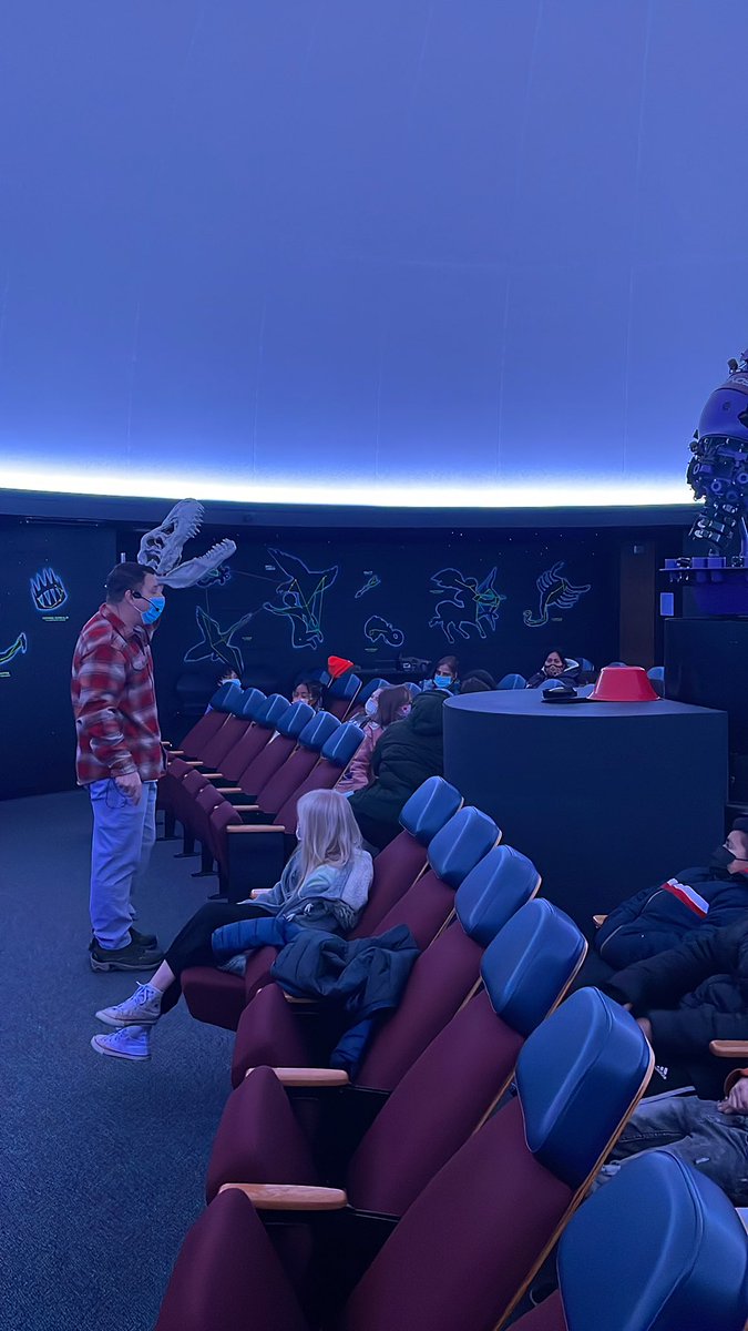 aaronmoon452's tweet photo. Throwback to when students were able to attend the ESSL after being away for a year! Glad they could explore the origins of prehistoric moments #LNES https://t.co/8wR3sPplf1