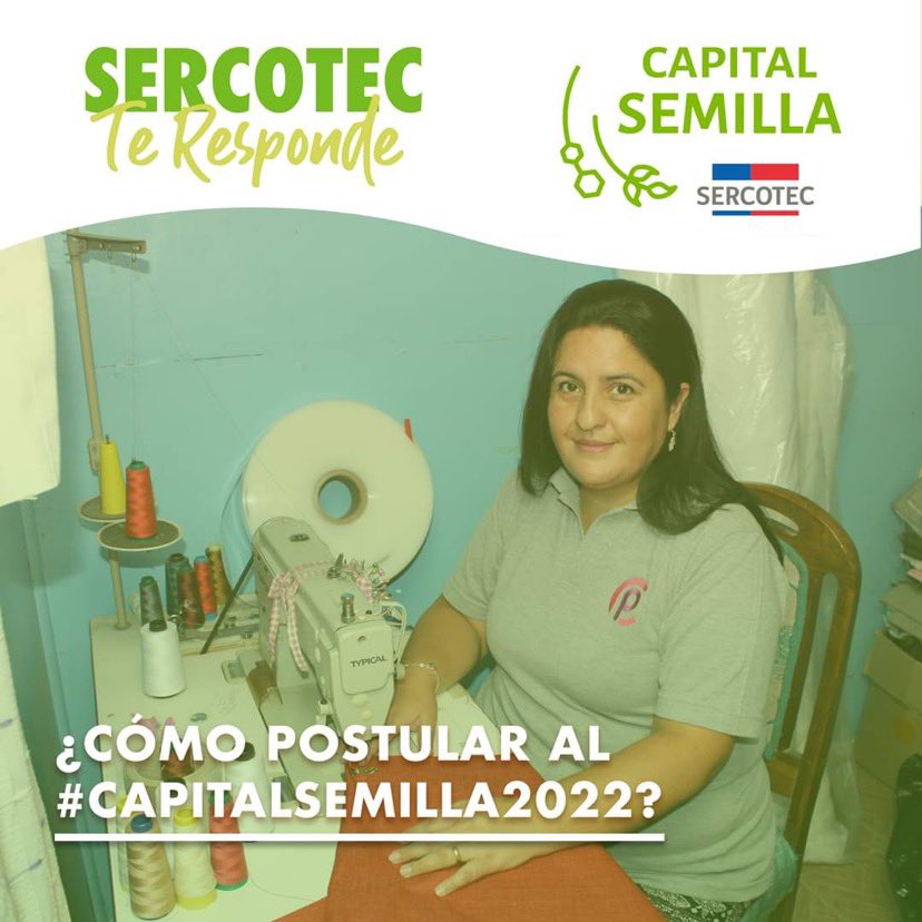 SERCOTECSexta's tweet photo. En este nuevo #SercotecTeresponde 🔍 te indicamos los pasos para postular al #CapitalSemilla2022🌱
 
Recuerda que la convocatoria cierra este 1 de junio a las 15:00 hrs y tiene cupos limitados por región. ¡Sigue el hilo! 👇🧵 https://t.co/Xu8GJxTwuM
