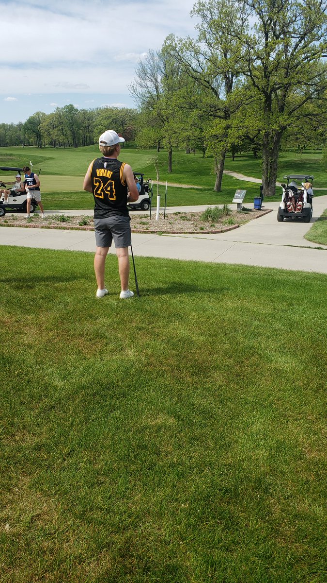 FargoNorthGolf's tweet photo. Reece "The Greek Freak" Dorsey and Landon "Mamba" Olson https://t.co/EgFBhO2wmK