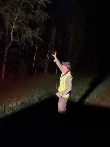 TalonMetals's tweet photo. While most are asleep, Talon’s #EnvironmentalTeam was conducting nocturnal bird surveys throughout the area. Morning, noon and night, we are building robust data to better understand the natural environment in order to protect it. #Tamarack #MinnesotaMining https://t.co/hC8HAIMmfo