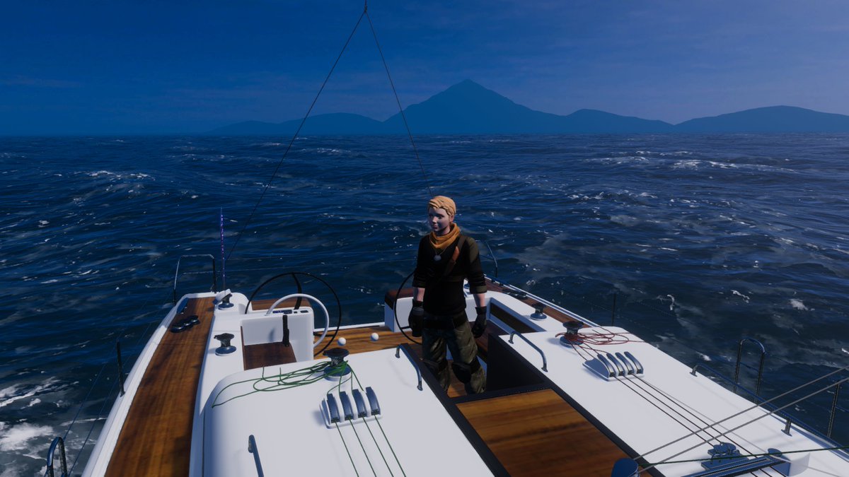 Went SAILING in VRChat... REAL sailing, the most immersive realistic experience I've ever had in VR!!!  Just wow!
