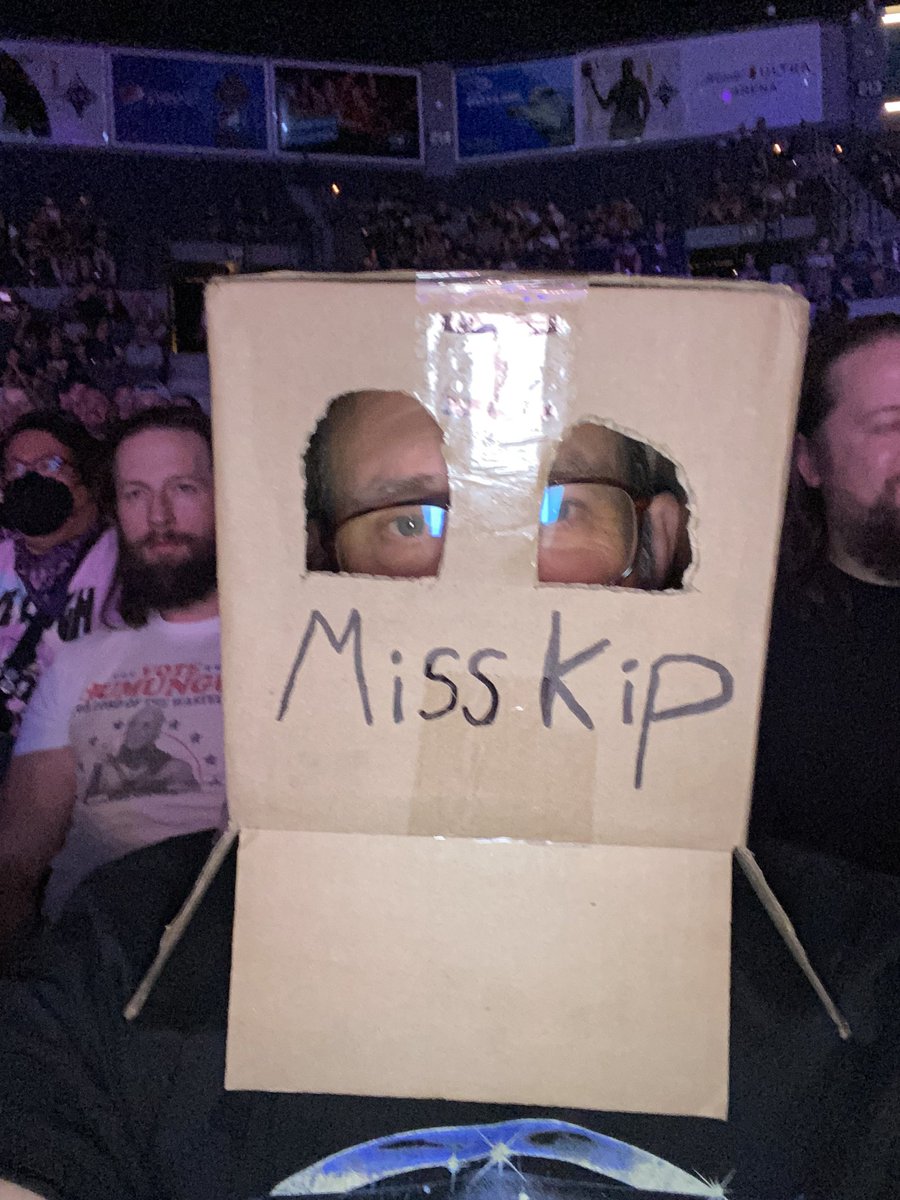 realcoachrosey's tweet photo. The I Miss @TheKipSabian tour has reached AEW Rampage. A lot of people feel the same!!! https://t.co/7w8945w3gP