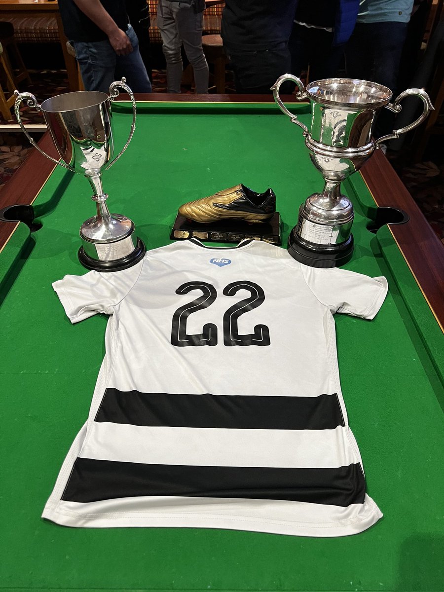 FC_The_Clock_PS's tweet photo. 2021/22 season comes to an end. A Division champions unbeaten  winning 22/22. A Division league cup winners. This brings a close to our time in the South Shields Sunday league. Time for pastures new. https://t.co/D95keXtxwU